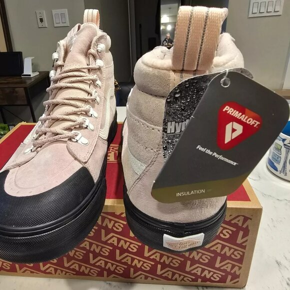 VANS Sk8-Hi DR MTE-2 Waterproof Hiking Boots Shoes ROSE SMOKE MEN'S SIZE 12 NEW - Picture 9 of 15